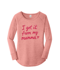 The I Got It From My Mamma Tunic