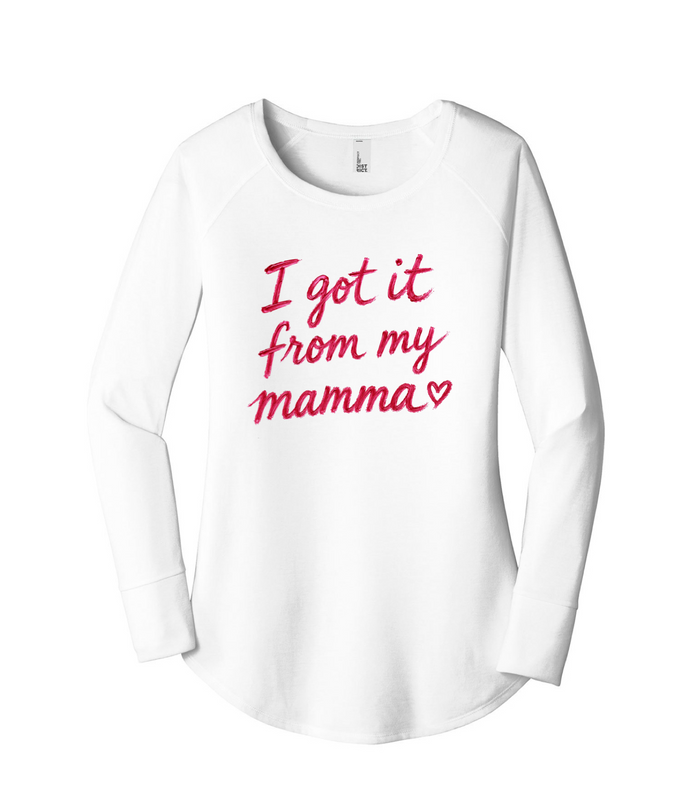 The I Got It From My Mamma Tunic