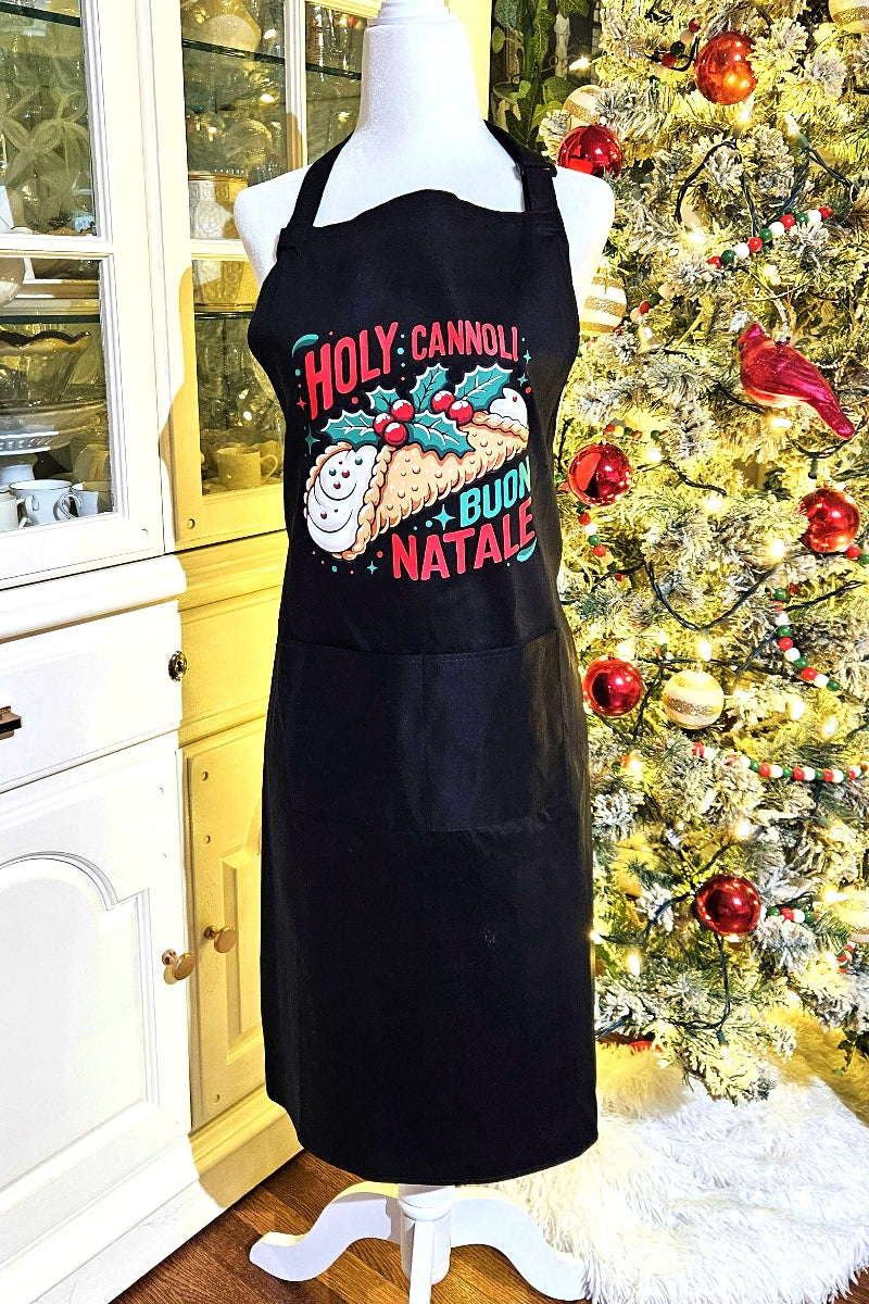 Holy Cannoli Buon Natale Apron