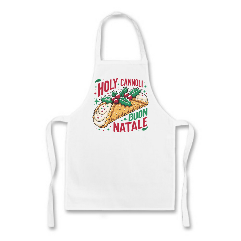 Holy Cannoli Buon Natale Apron
