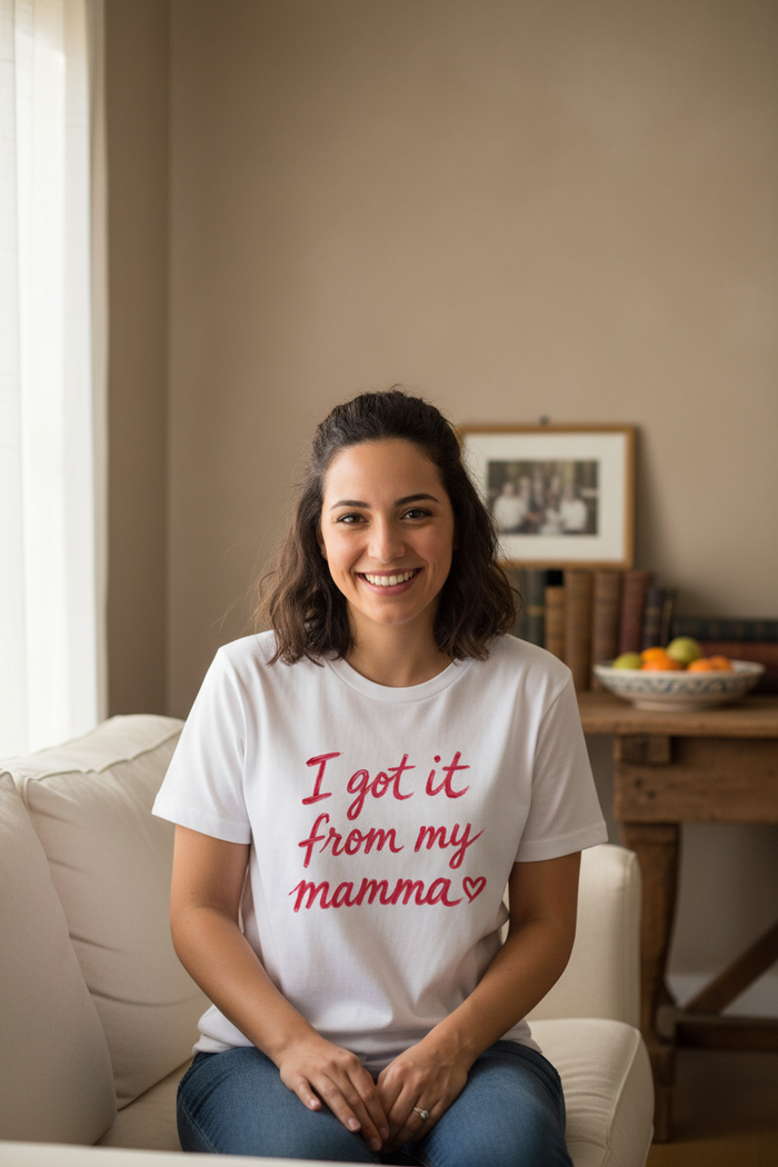 I Got It From My Mamma Tee – Lifestyle