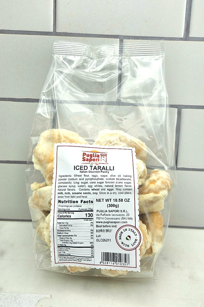 Sugar Coated Egg Taralli - Iced Taralli