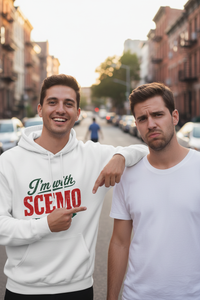 I'm with Scemo Hoodie - Arm Extended
