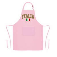 Italia Leopard Print Apron