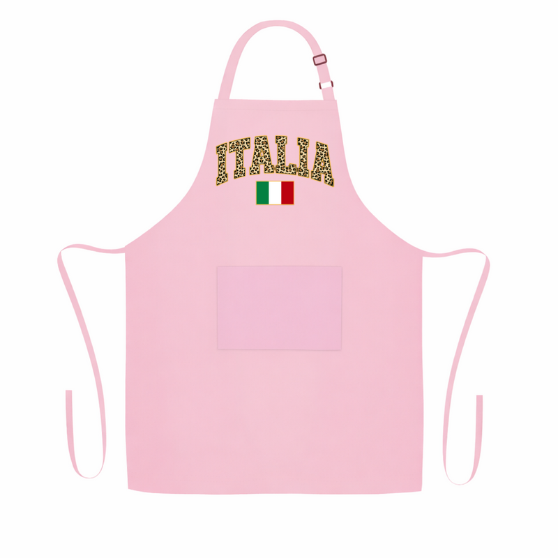 Italia Leopard Print Apron