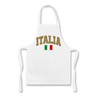 Italia Leopard Print Apron