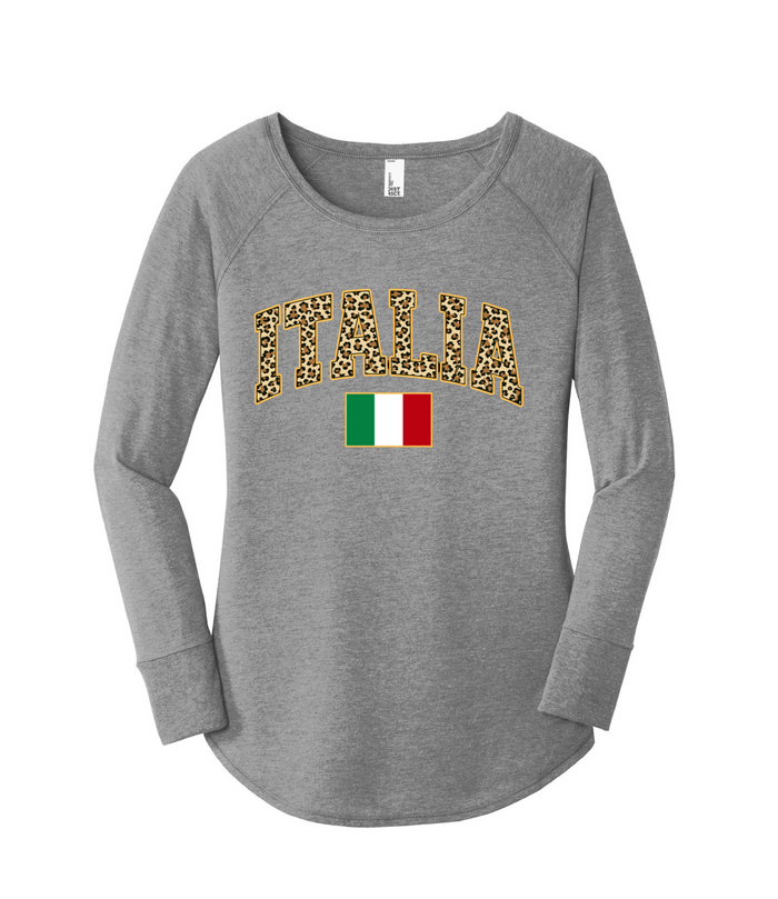 Italia Leopard Print Tunic