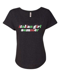 Italian Girl Summer Slouch