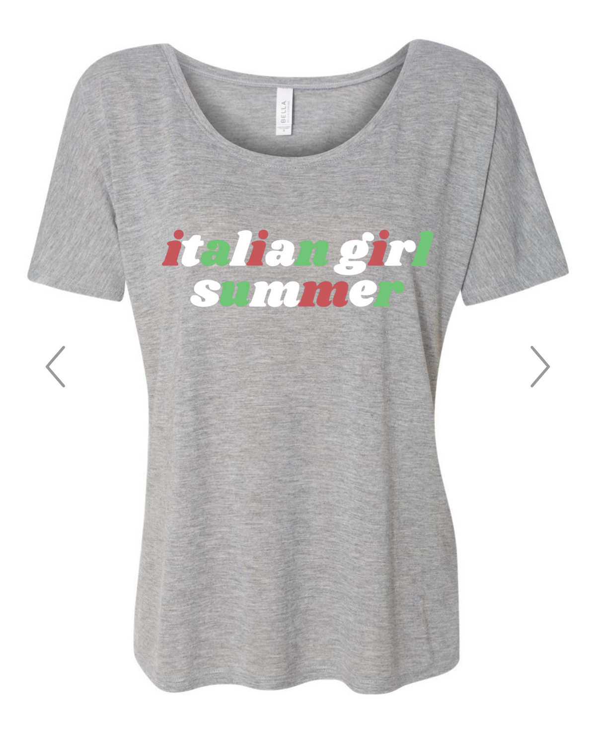 Italian Girl Summer Slouch
