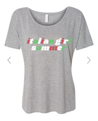 Italian Girl Summer Slouch