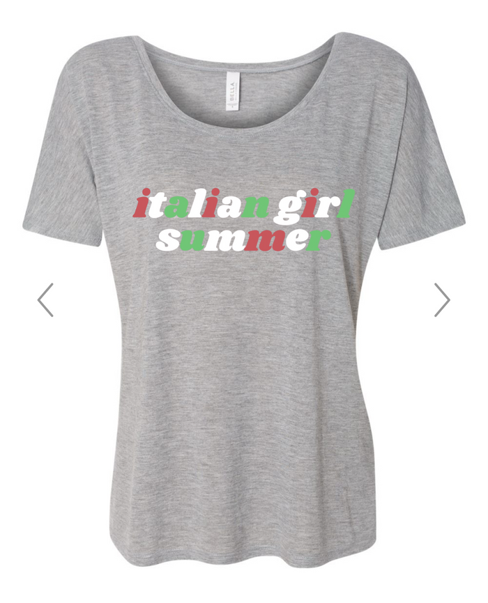 Italian Girl Summer Slouch