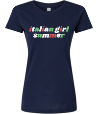 Italian Girl Summer  Tee