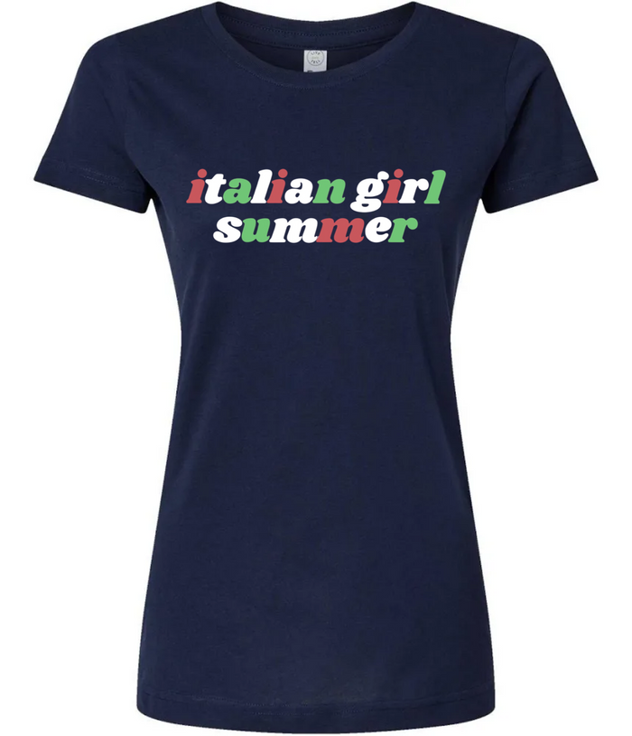 Italian Girl Summer  Tee
