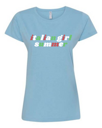 Italian Girl Summer  Tee