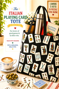 The Italian Playing Card Tote