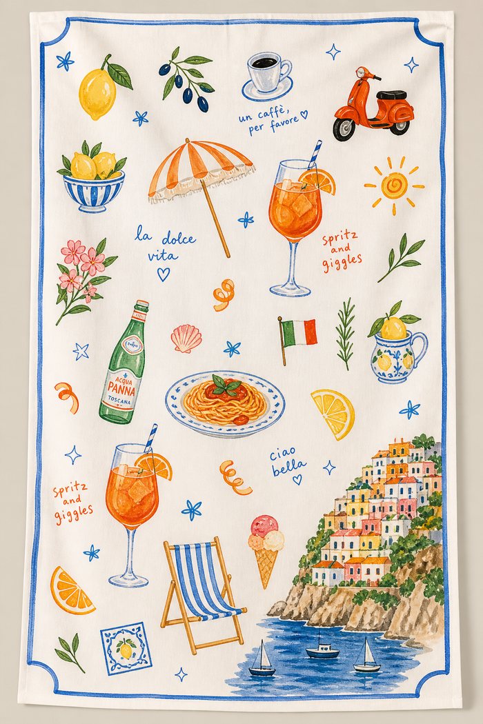 Italian Summer Beach  Towel