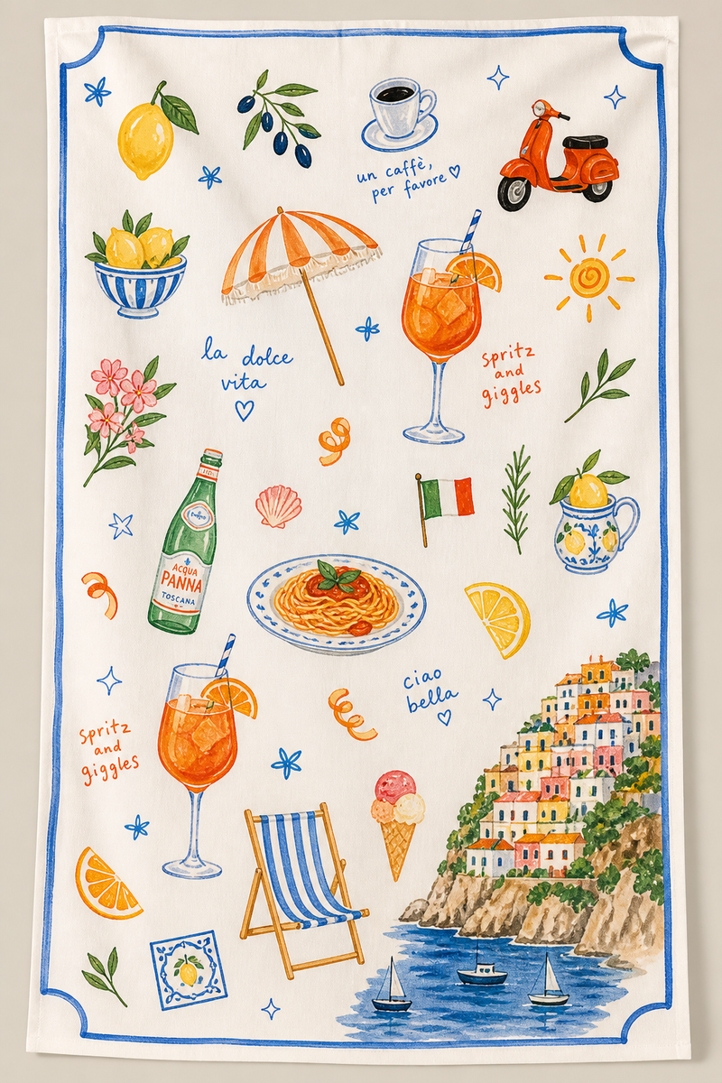 Italian Summer Beach  Towel