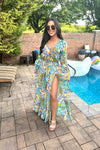 Italian Tile Beach Dress