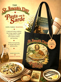 Pasta con Sarde  Tote for St. Joseph's Day