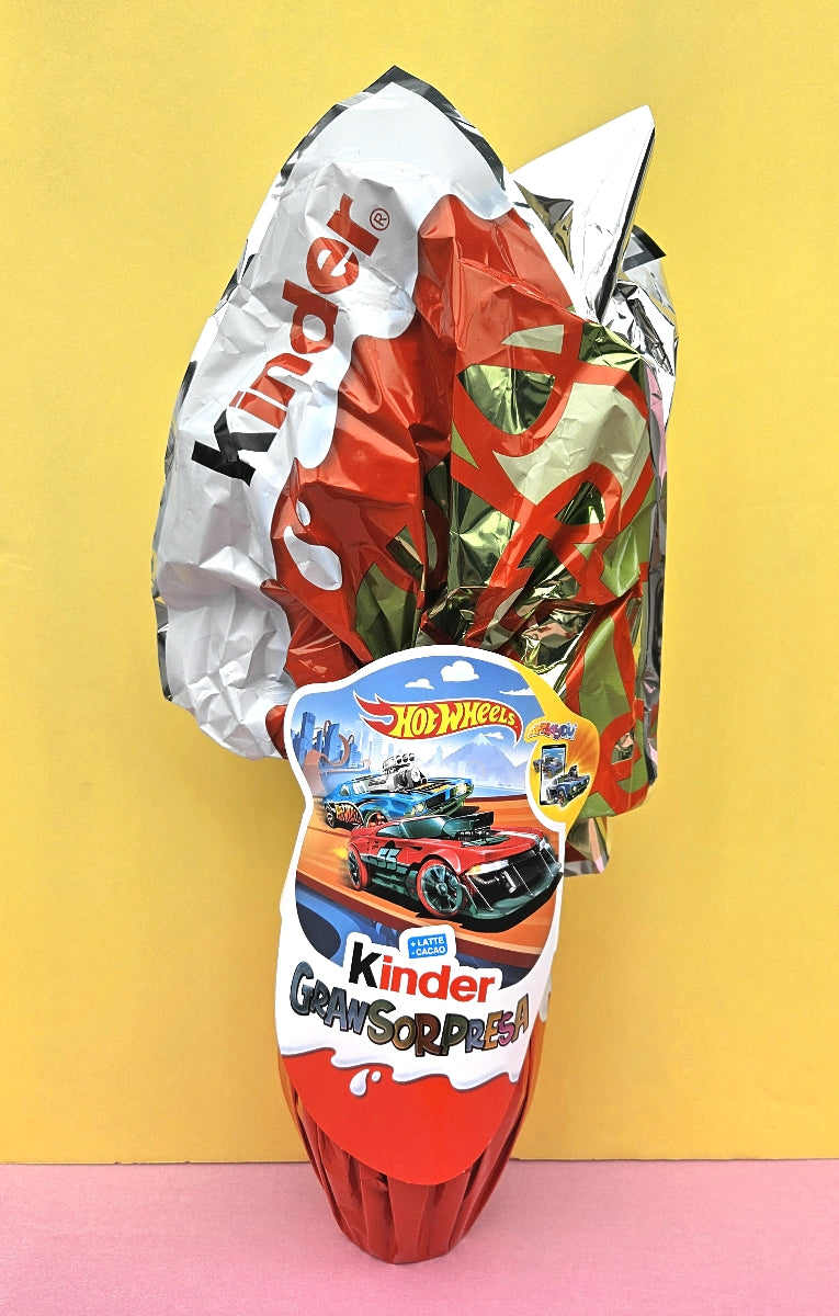 Kinder Easter Chocolate Egg  - Gran Sorpresa - Boys - 150Gr