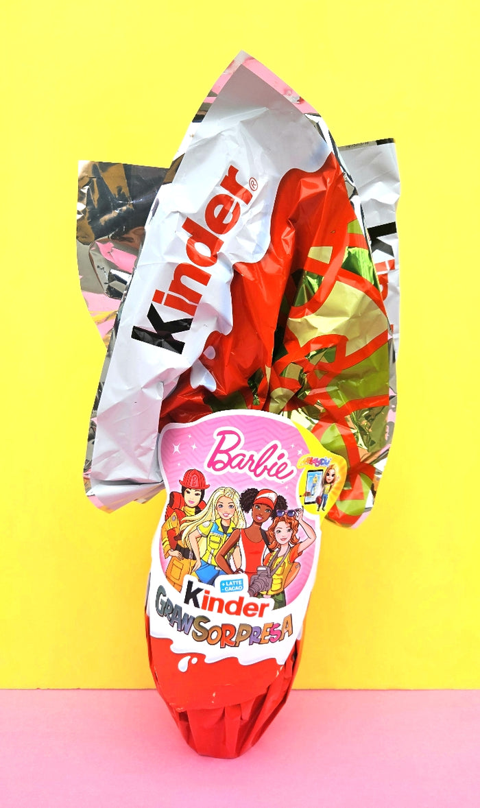 Kinder Easter Chocolate Egg  - Gran Sorpresa - Girls - 150Gr