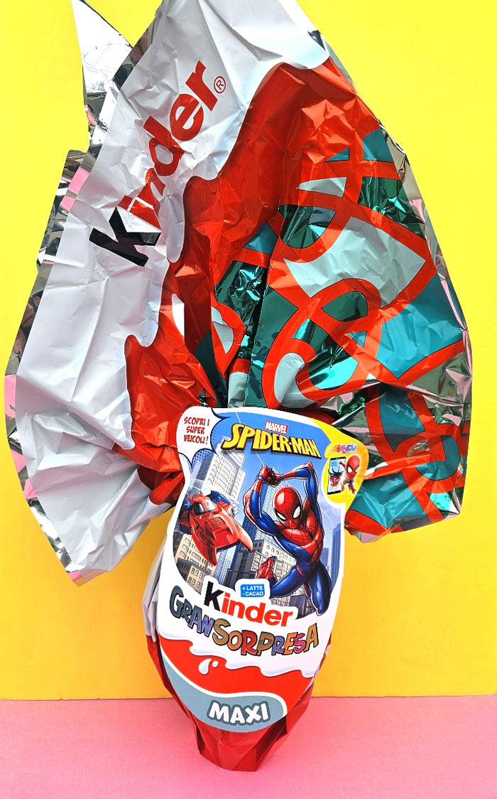 Kinder Easter Chocolate Egg  - Gran Sorpresa - Boys - 220Gr