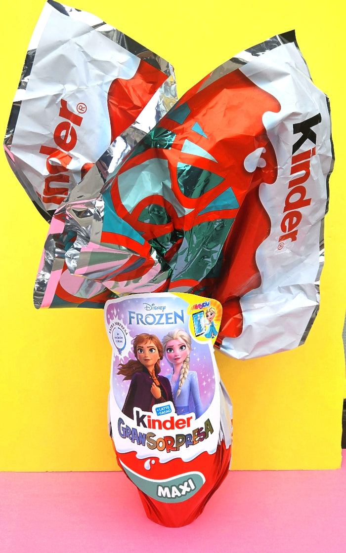 Kinder Easter Chocolate Egg  - Gran Sorpresa - Girls - 220Gr