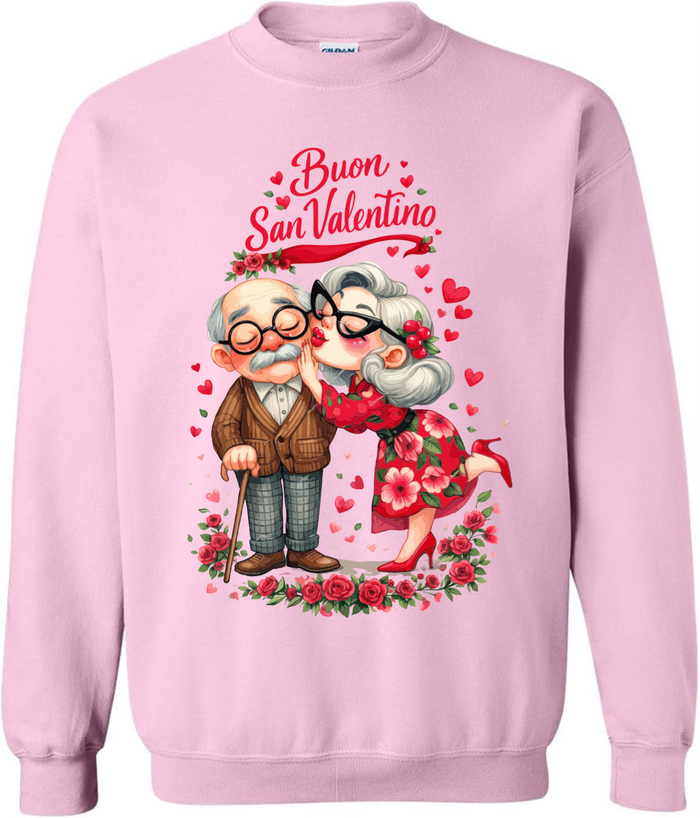 Kissing Couple Valentine Sweatshirt