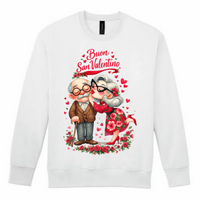 Kissing Couple Valentine Sweatshirt