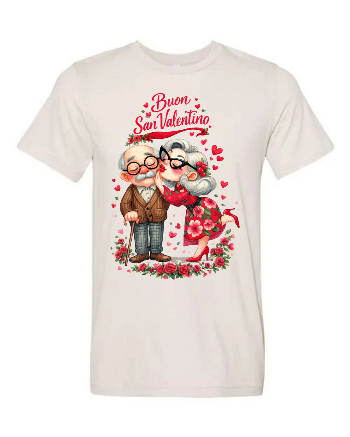 Kissing Couple Valentine  Tee