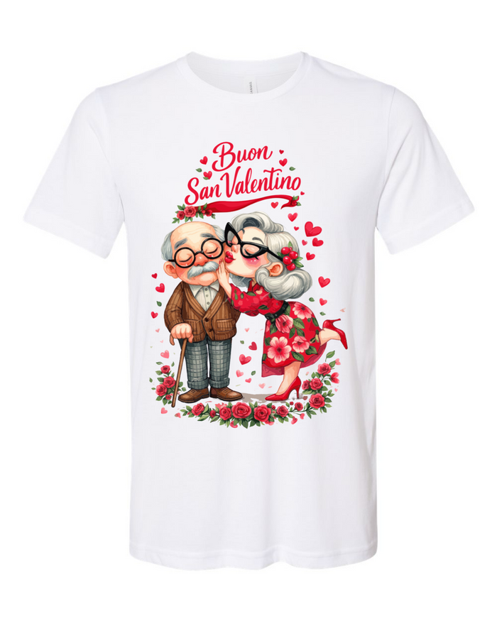 Kissing Couple Valentine  Tee