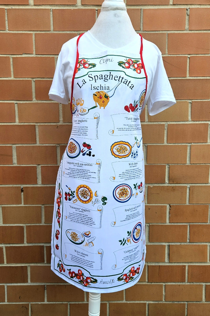 La Spaghettata Apron - Made in Italy