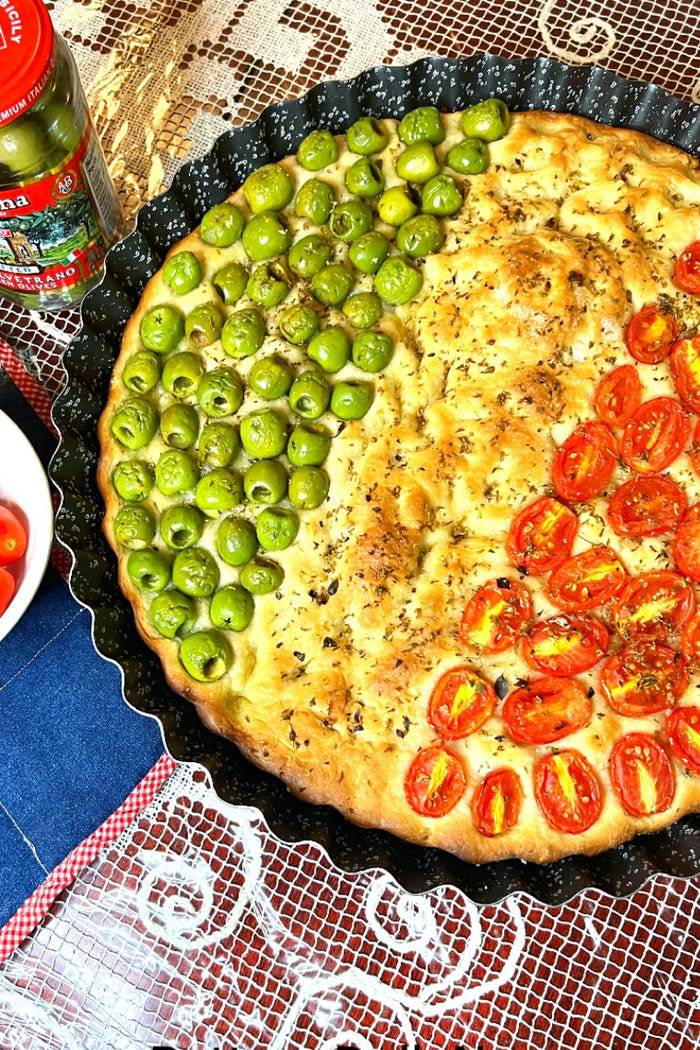 Extra-Heavy Duty Non-Stick Focaccia Pan - 15 Inches