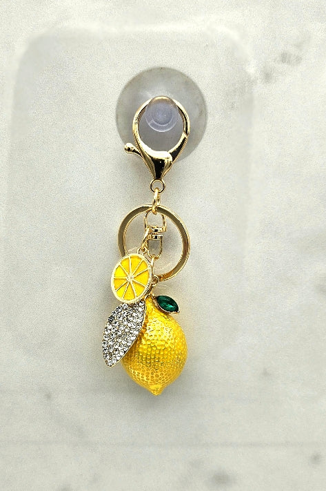 Lemon Dazzle Key Chain