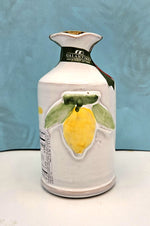 Lemon Infused Extra Virgin Olive Oil from Puglia in Ceramic Jug  by Frantoio Galantino