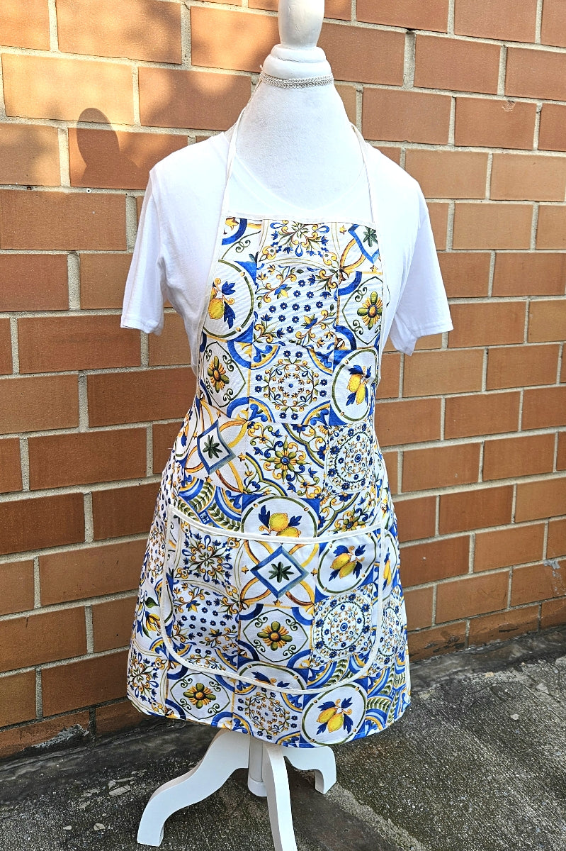 The Majolica Lemon Apron