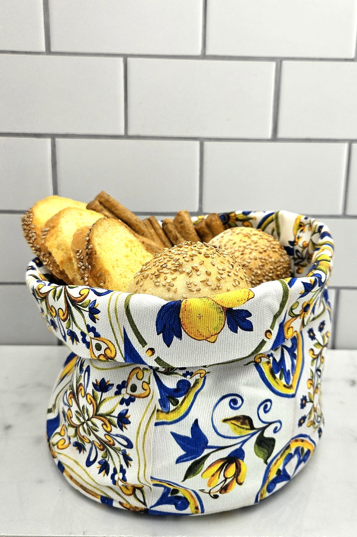 The Majolica Lemon Bread Basket