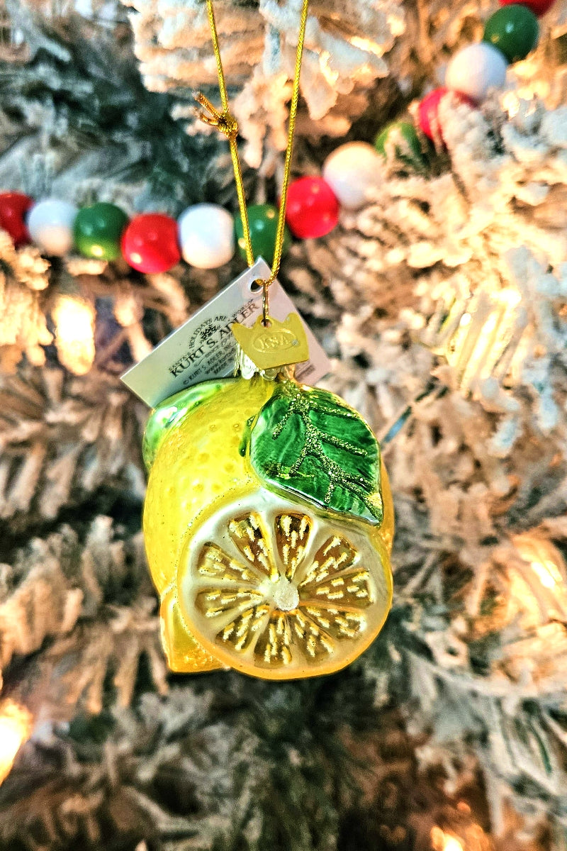 The Lemon Christmas Ornament