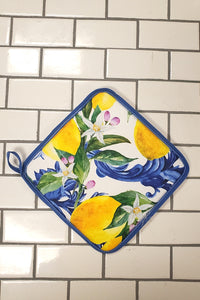 The Lemon Blossom Pot Holder