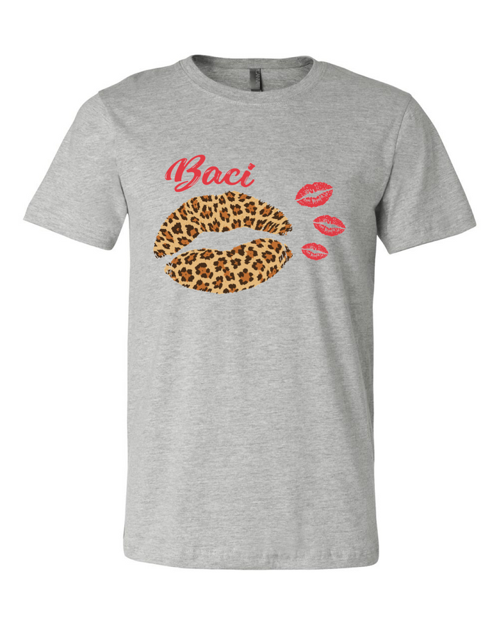 Leopard Kiss  Tee
