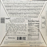 Gluten Free Panettone with Limoncello Cream by Vergani