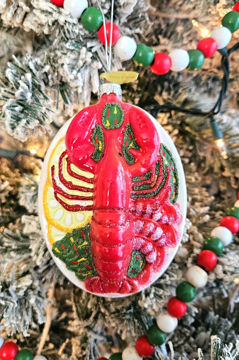 Cody Foster Lobster Dinner Ornament