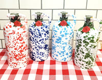 Macchiato Blu` - Extra Virgin Olive Oil from Puglia in Ceramic Jug by Frantoio Galantino