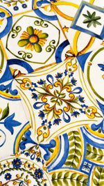 The Majolica Lemon Tablecloth