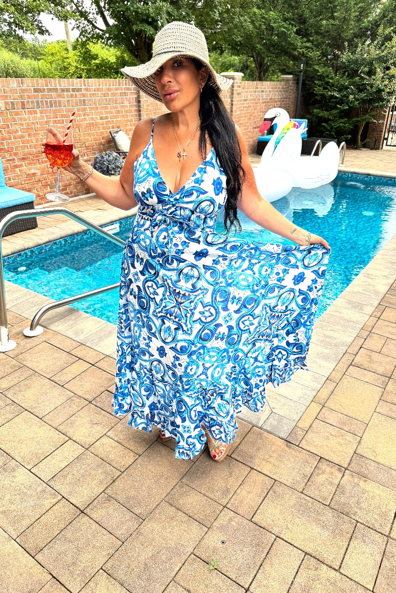 Majolica Maxi Dress