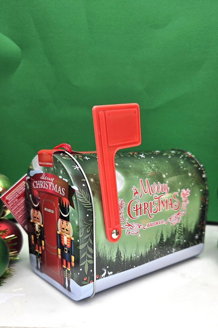 Mini Panettone in Christmas Mailbox Tin