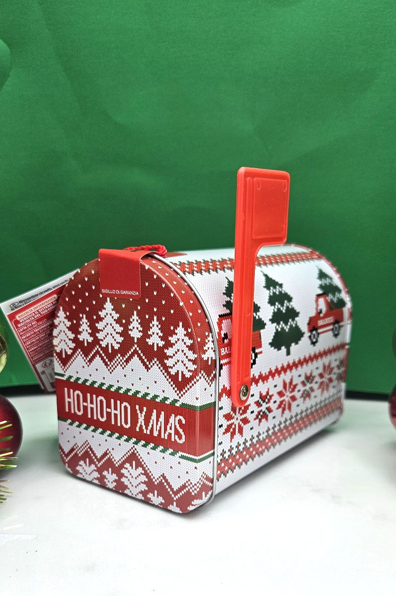 Mini Panettone in Christmas Mailbox Tin