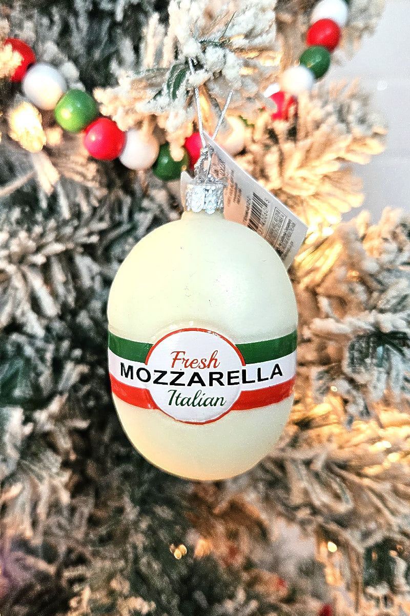 The Mozzarella Cheese Ornament