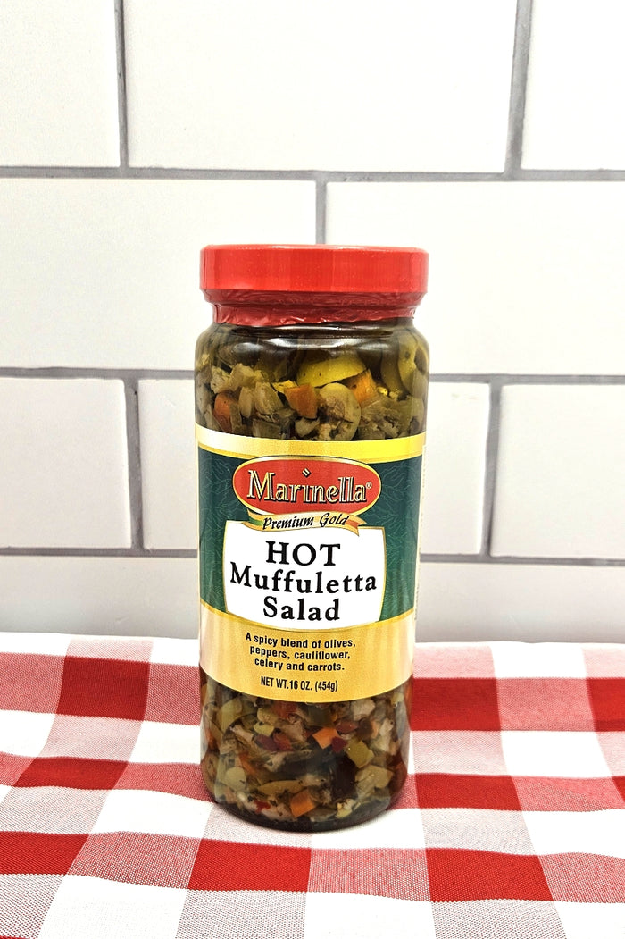 Muffuletta - Mediterranean Olive Salad - Hot