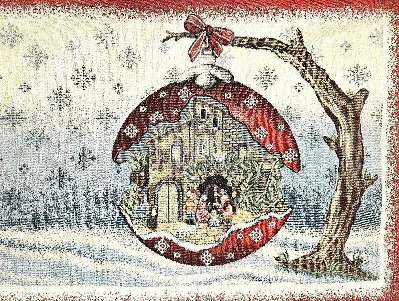 The Nativity Scene Runner - 16 x 70 - Made in Italy